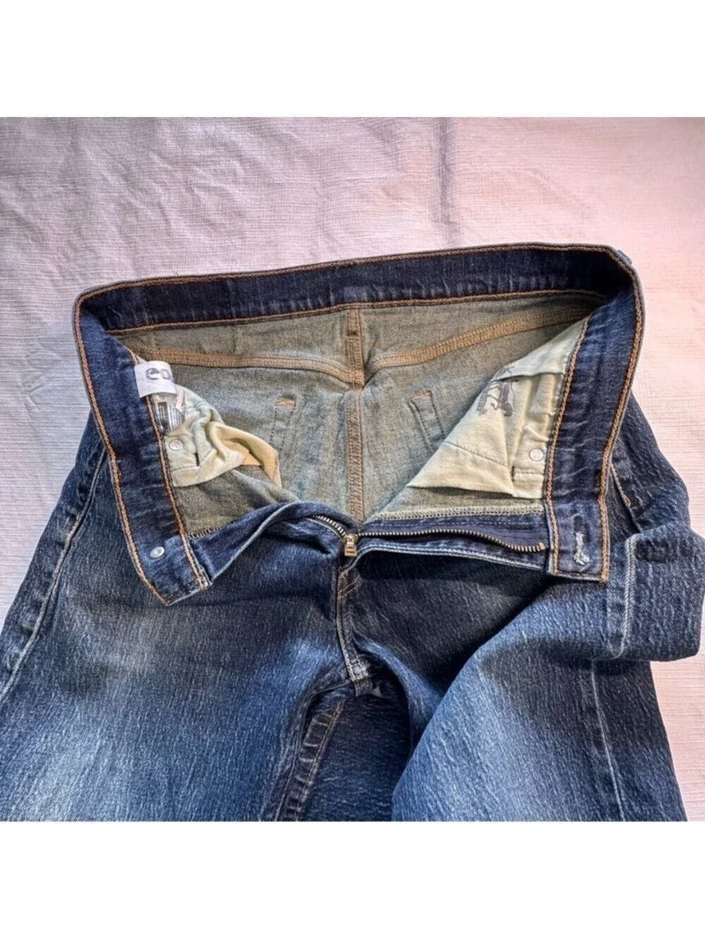 Levi's 505 Men's Straight Jeans - Indigo Blue Size 32